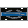 LICENSE PLATE - ARMY CIB , 1ST AWARD LICENSE PLATE - ARMY CIB , 1ST AWARD